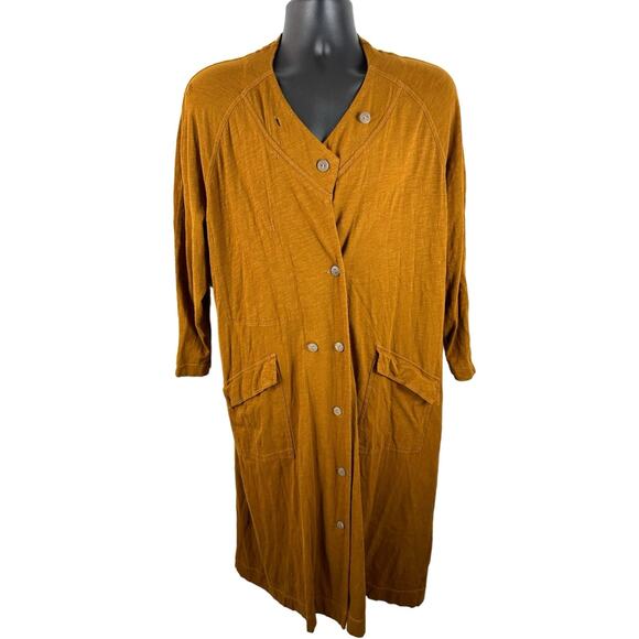 Free People Intimately Until Now Cardigan Boho Chic Maxi Length Sz XS Oversized - Picture 3 of 15